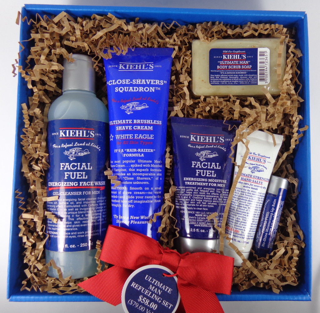 Kiehl's Ultimate Man Refueling Set for Holiday 2013 #HolidayGiftGuide
