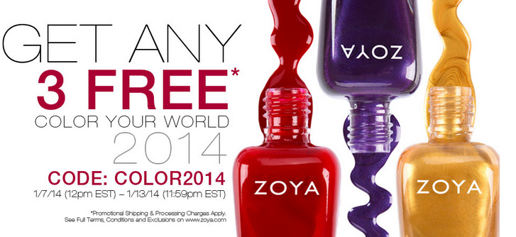Get 3 Zoya Nail Polish for Just $12 Shipped!