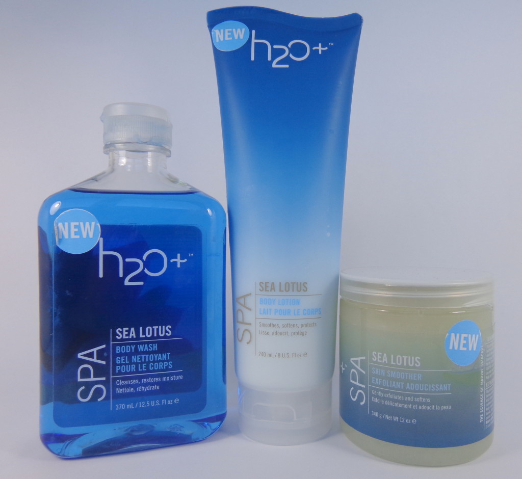 H2O Plus Sea Lotus Body Wash, Body Lotion, Skin Smoother