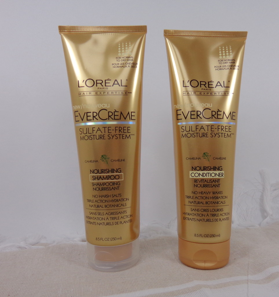 Review: L’Oreal Paris EverCreme Sulfate Free Shampoo and Conditioner