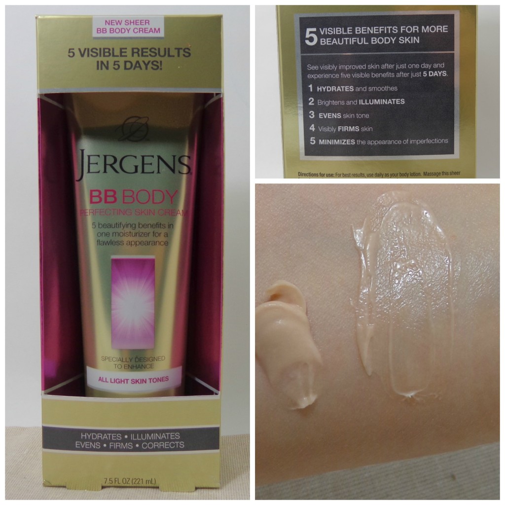 Visibly Flawless Skin with Jergens BB Body Cream #BBGoesBody