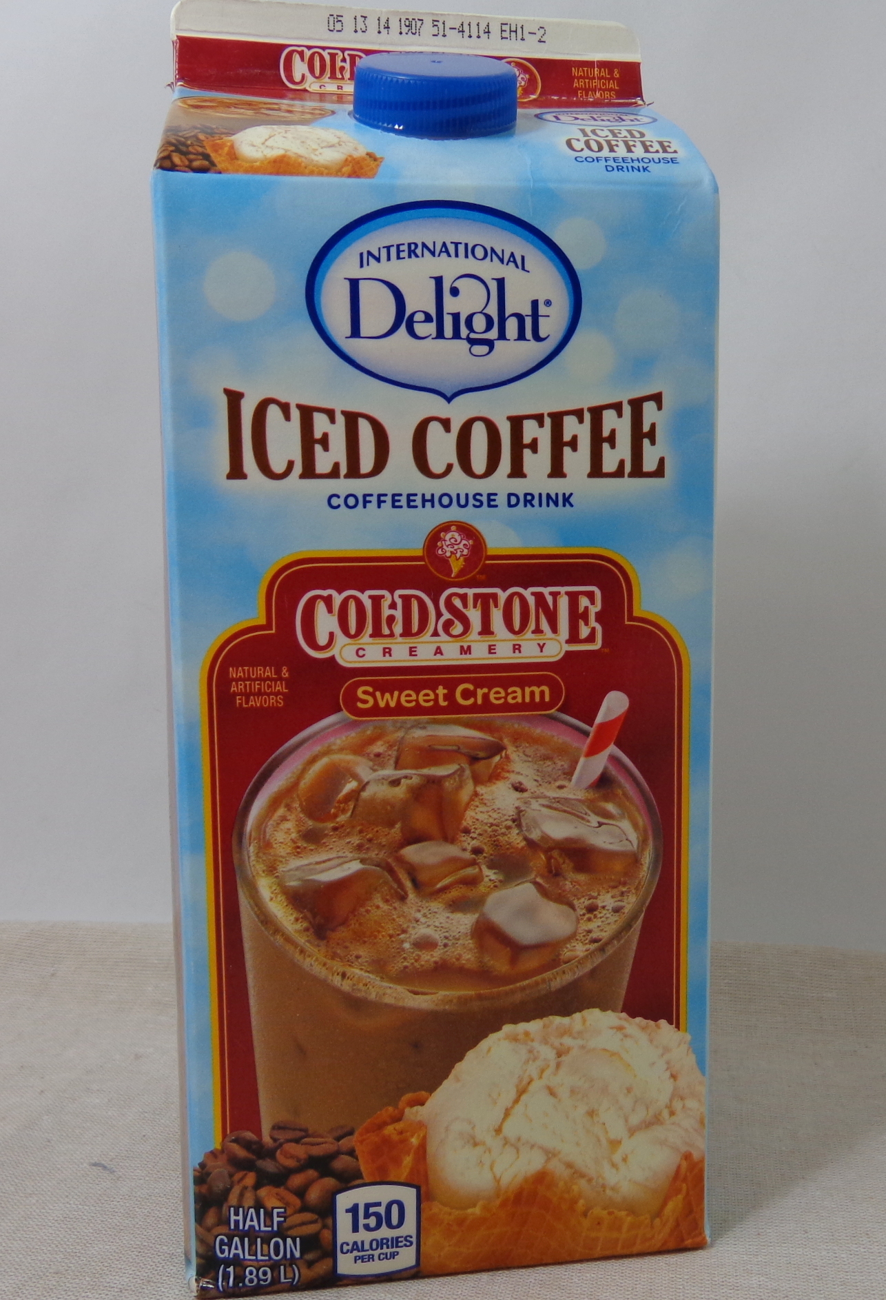 International Delight Iced Coffee Coldstone Creamery Sweet Cream My Highest Self