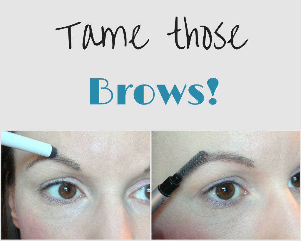 keep brows in place