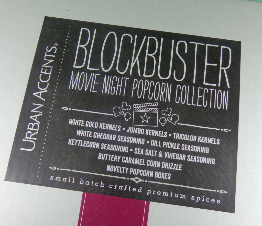 Blockbuster Movie Night Popcorn Collection from Urban Accents