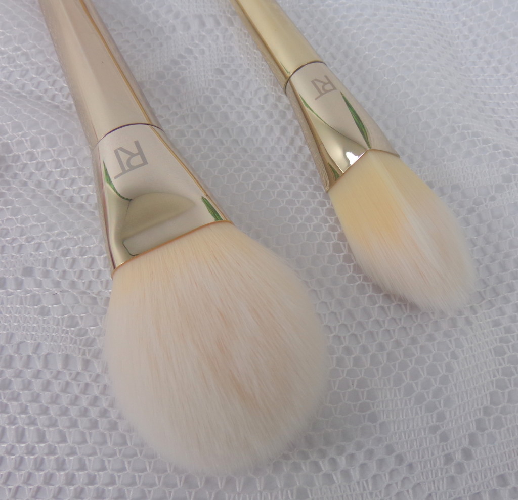 Bold Metals Arched Powder Brush, Bold Metals Triangle Foundation Brush