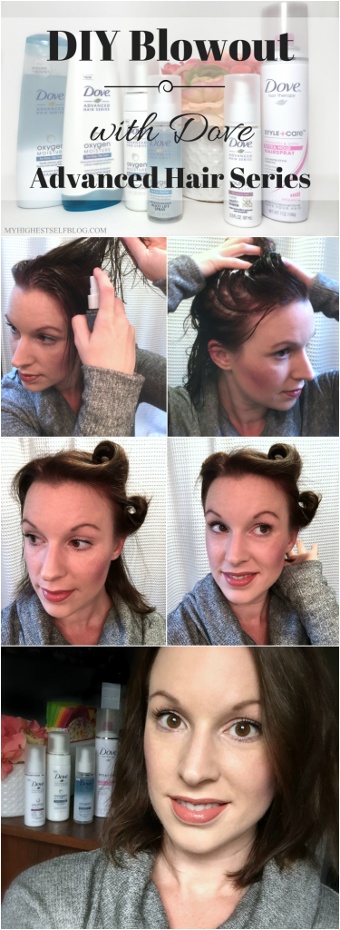 DIY Blowout with Dove