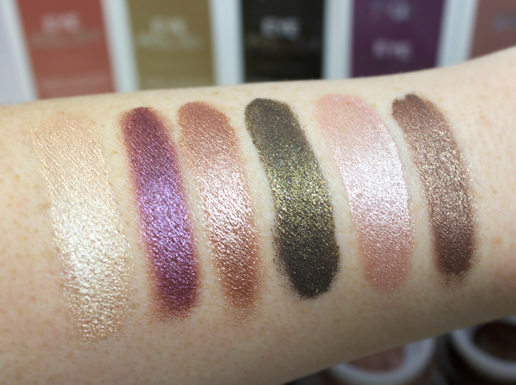 Pur Eye Polish Swatches and Review