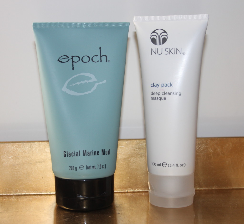 Review & Giveaway: NU SKIN Epoch Glacial Marine Mud Mask and Clay Pack Deep Cleansing Masque