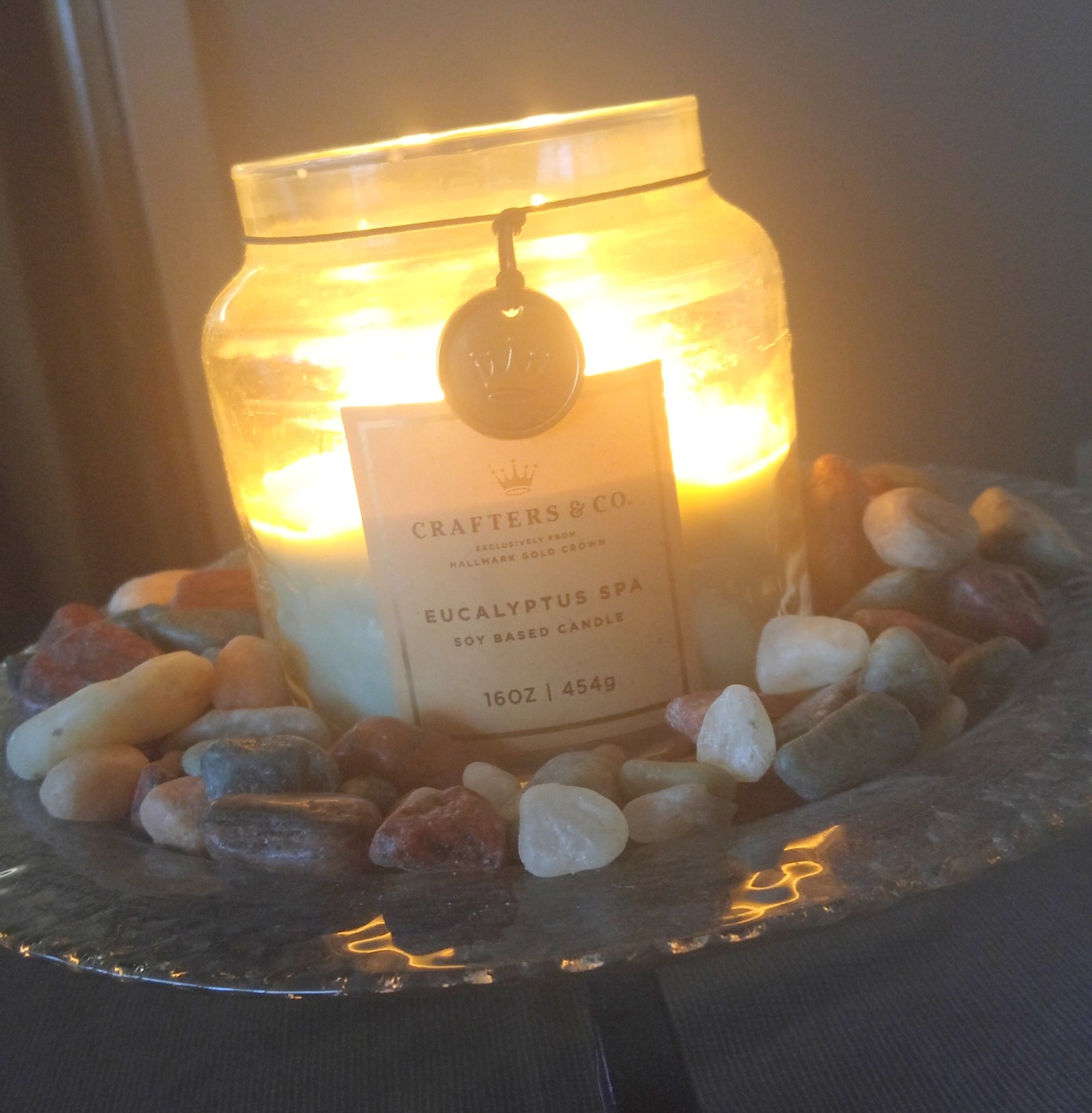 Crafters & Co. Eucalyptus Spa Candle from Hallmark Gold Crown