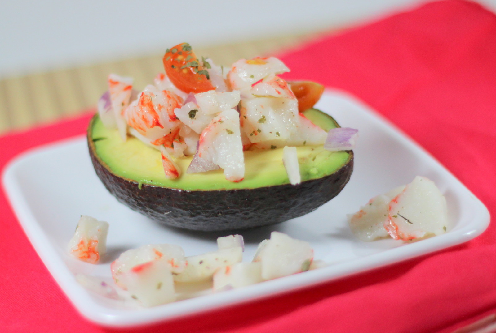Crab Salad with No Mayo Simple