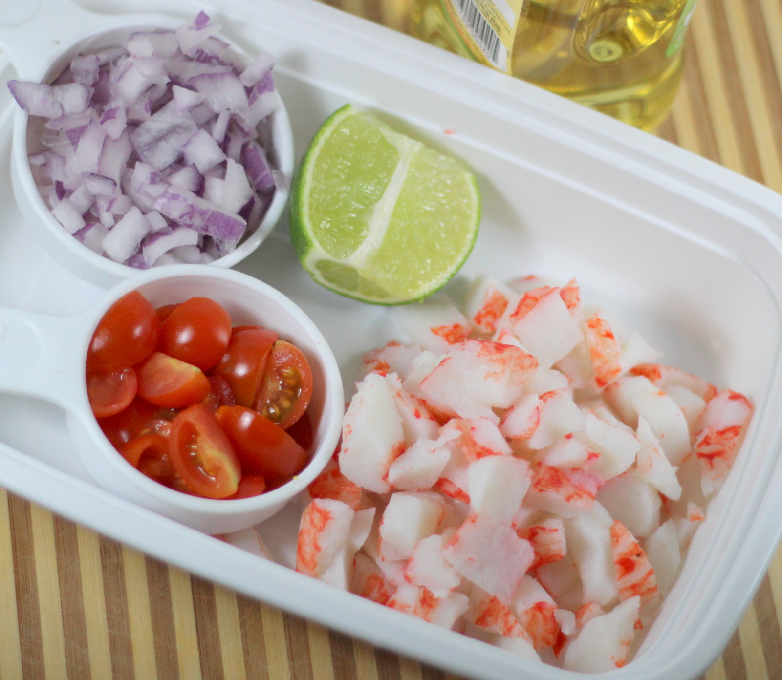 Easy to Make No Mayo Crab Salad