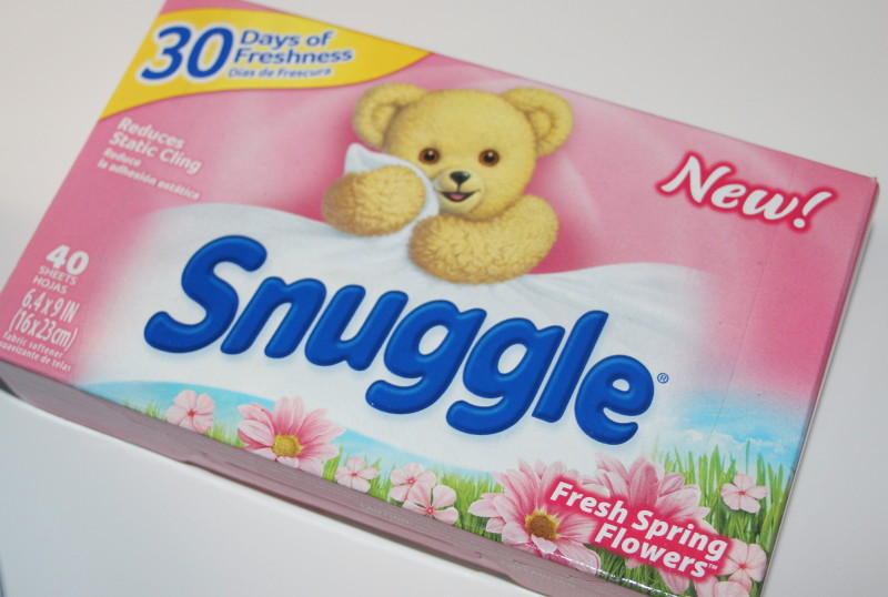 Review of Snuggle Fresh Spring Flowers Dryer Sheets