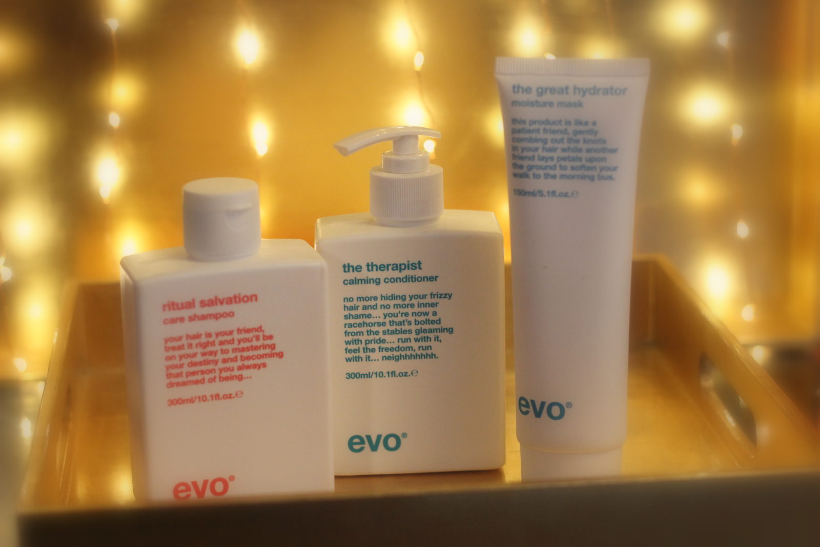 Pamper Your Hair with evo