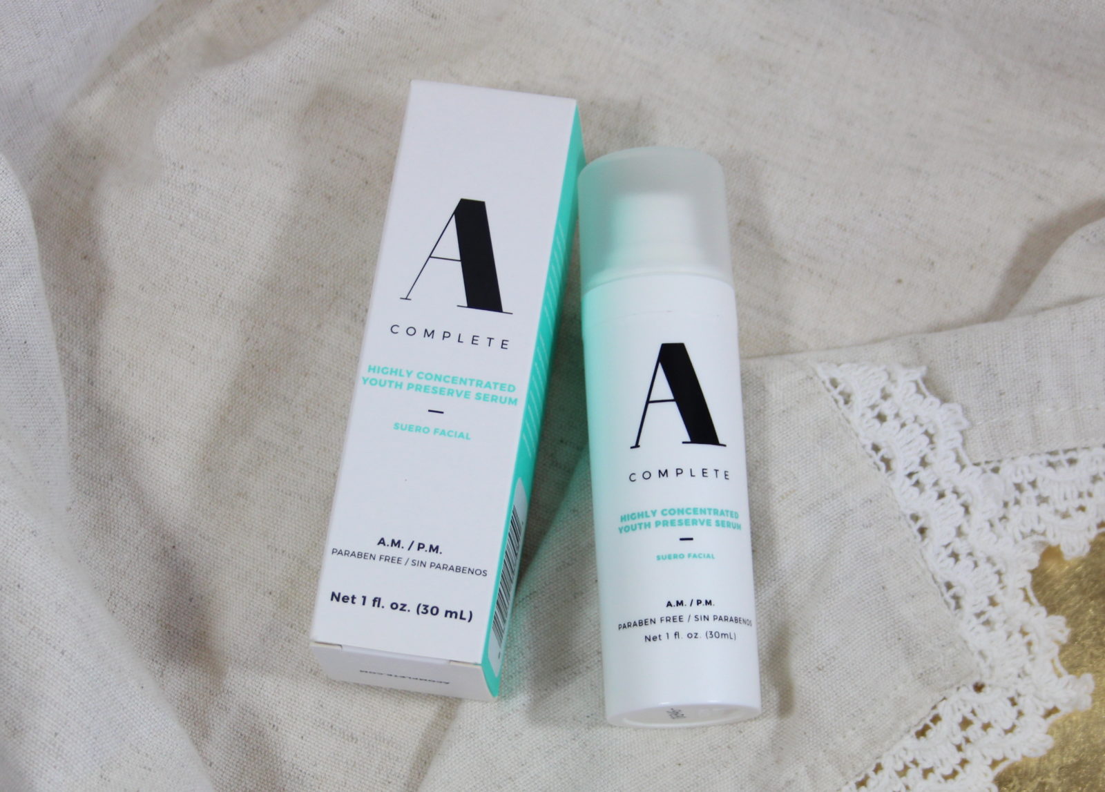 A Complete Highly Concentrated Youth Preserve Serum